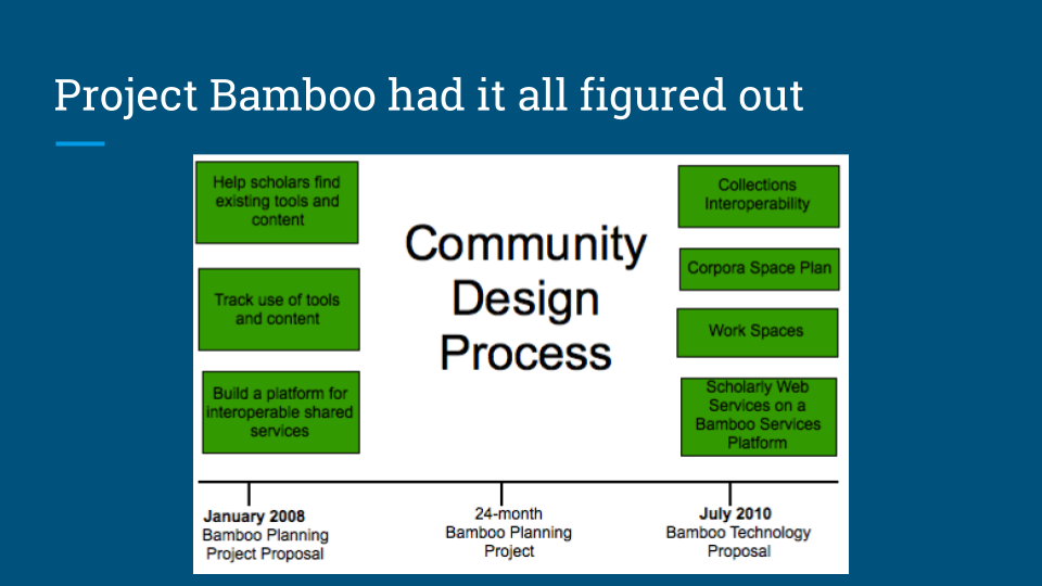 Project Bamboo's plan