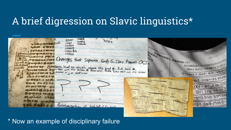 Slavic linguistics